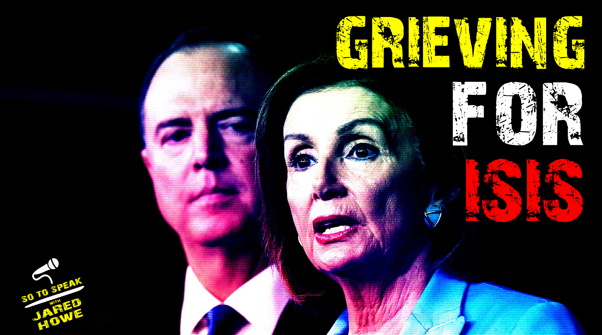 Nancy Pelosi and Adam Schiff are helping John Bolton and the deep state impeach the president because of Syria